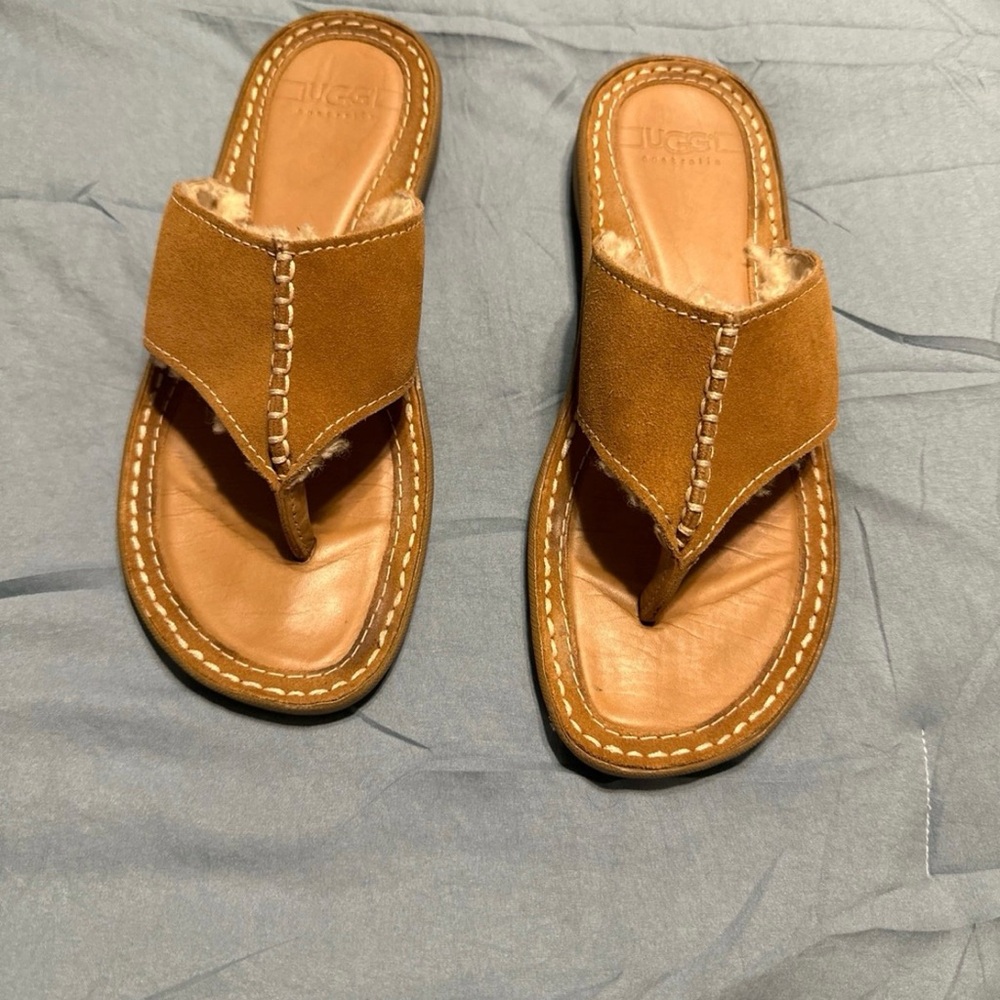 Ugg sandals size 7.